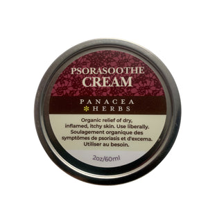 Psorasoothe Cream. For eczema and psoriasis and  deeply dry,  damaged skin.